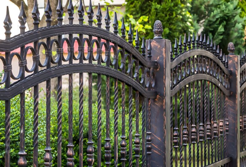 Classic Wrought Iron Fence
