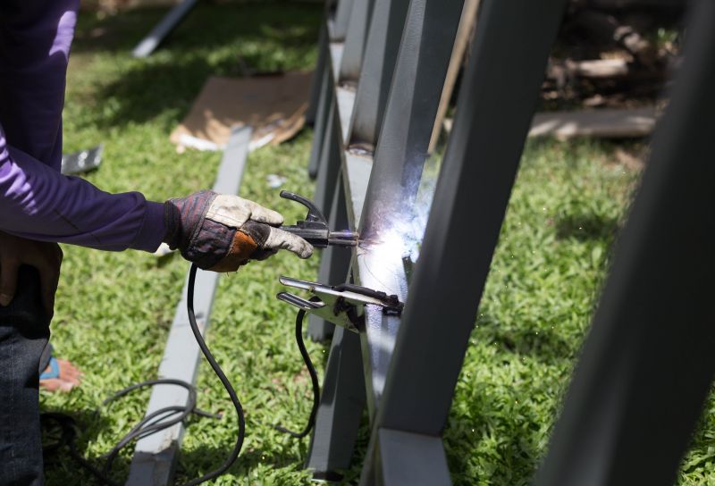 Steel Fence Repair detail